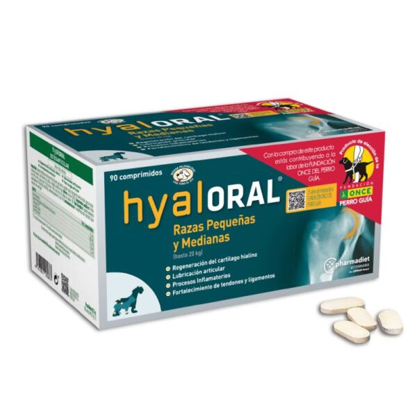 Hyaloral Razas Pequeñas y Medianas 90 comprimidos